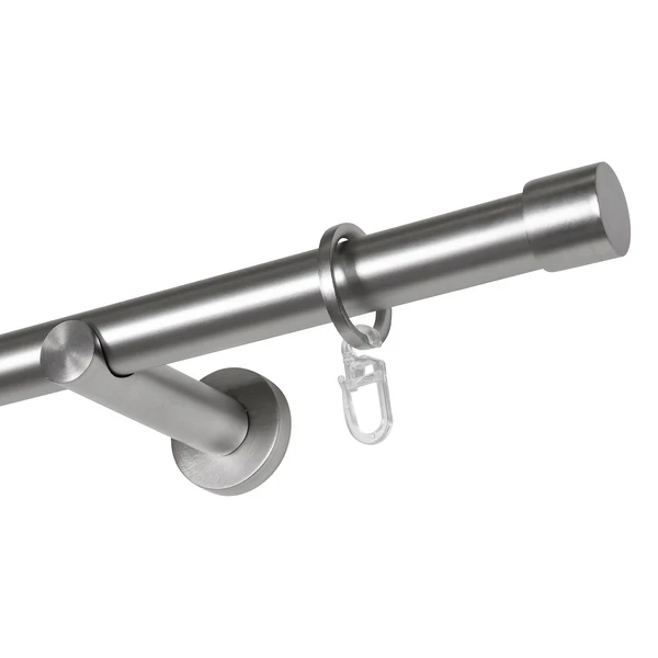 20mm Gardinenstange Cap - Zamak - Breite: 160 cm