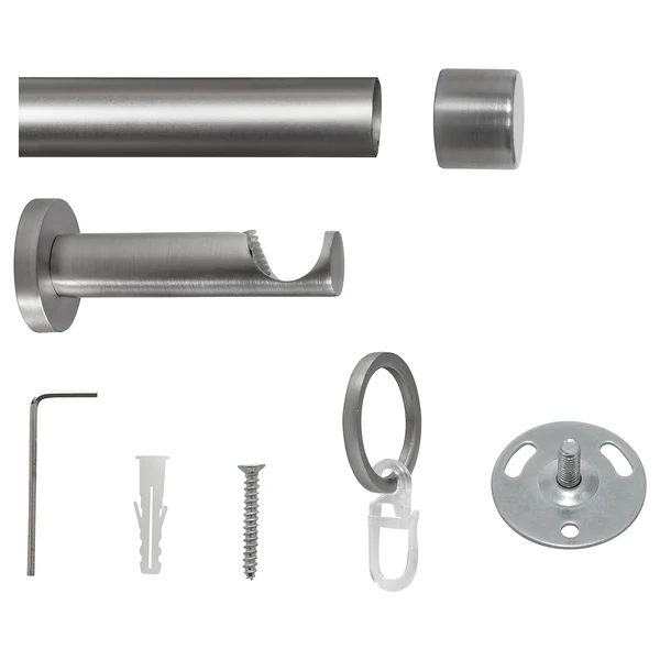20mm Gardinenstange Cap - Zamak - Breite: 160 cm - Image 6