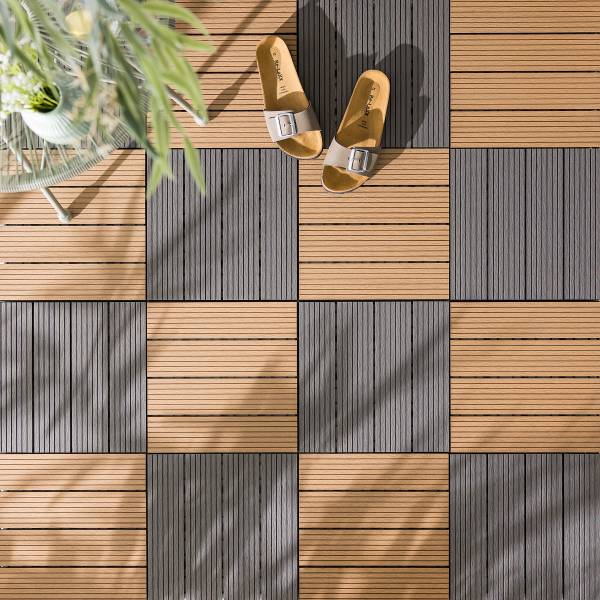 22er-Set Terrassenfliese Svevo Typ A - Braun - Image 3