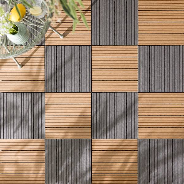 22er-Set Terrassenfliese Svevo Typ A - Braun - Image 4