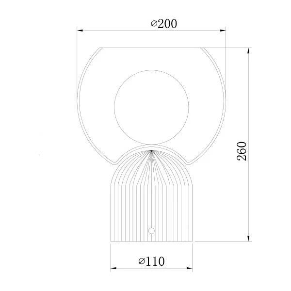 Akku-Tischleuchte VISOR - Glas / Eisen - Schwarz - Image 13