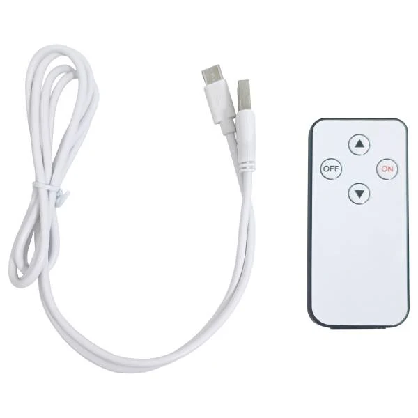 Akku-Wandleuchte SMI - 3-Stufen-Dimmer - inkl. Fernbedienung - Schwarz - Image 12