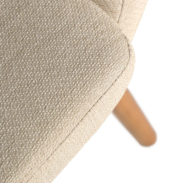 Armlehnenstuhl NICHOLAS - Webstoff Stefka: Beige - Einzelstuhl - Image 15