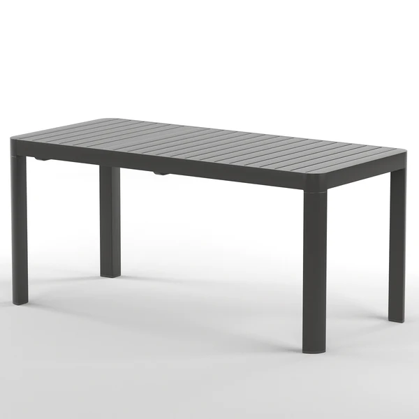 Ausziehbarer Gartentisch Yaro - Aluminium - Anthrazit - Image 5