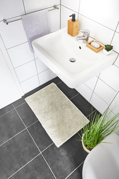 Badematte Florida 2er-Set Kombination A - recyceltes Polyester - Beige - Image 2