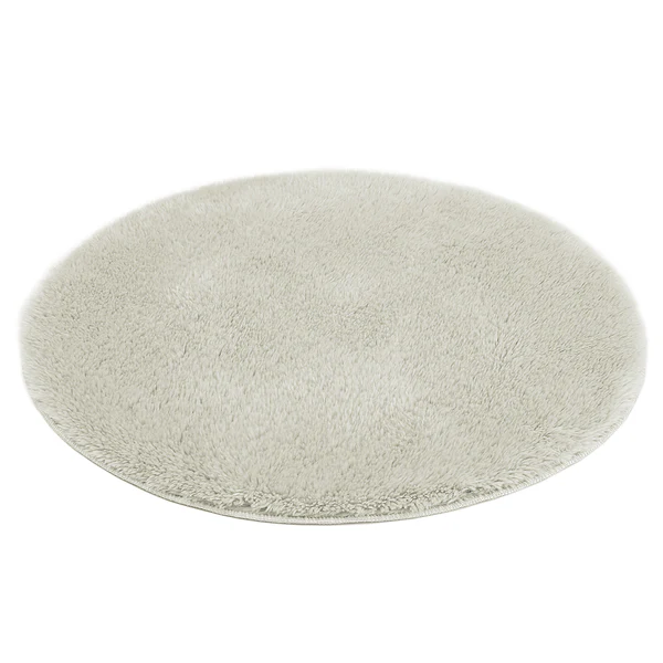 Badematte Florida rund - recyceltes Polyester - Beige - Image 4