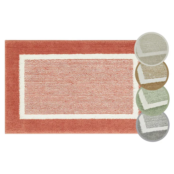Badematte Maui - recyceltes Polyester - Rot - 50 x 80 cm - Image 13