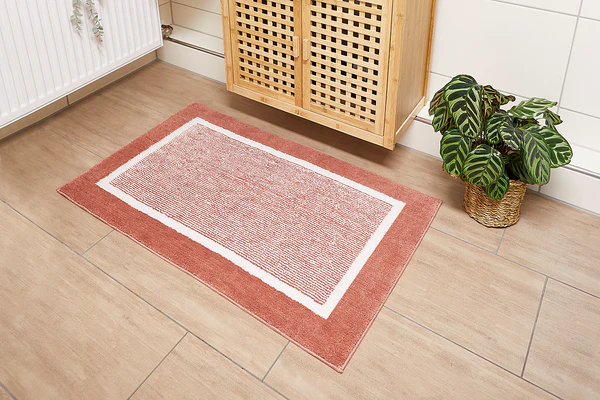 Badematte Maui - recyceltes Polyester - Rot - 50 x 80 cm - Image 3