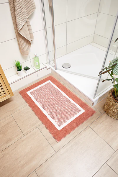Badematte Maui - recyceltes Polyester - Rot - 50 x 80 cm - Image 5