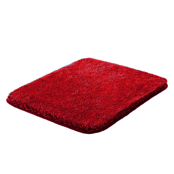Badematte Melange - Webstoff - Rot - 50 x 60 cm - Image 2