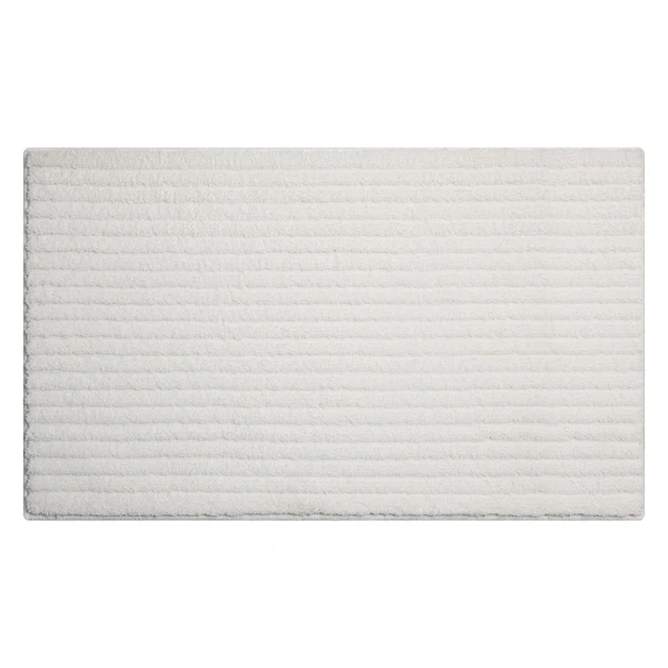 Badematte Riffle - Webstoff - Ivory - 60 x 100 cm