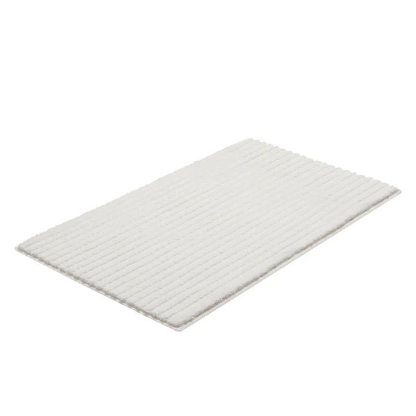 Badematte Riffle - Webstoff - Ivory - 60 x 100 cm - Image 2