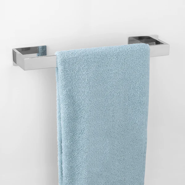 Badetuchstange Genova - Edelstahl - Silber - Breite: 41 cm - Image 4