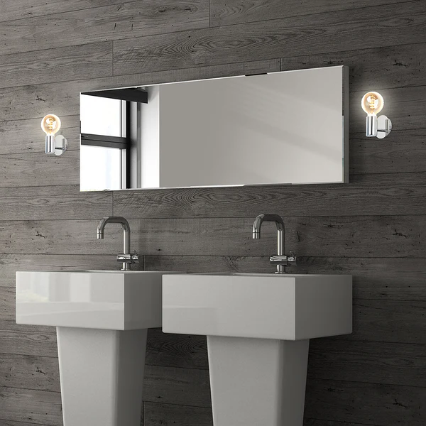 Badleuchte Tillola Wand - Aluminium - Silber - Silber - Image 3