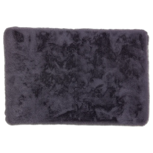 Badteppich Bali - Polyester - Anthrazit - 67 x 110 cm - Image 2