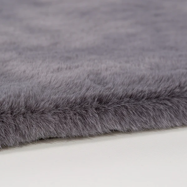 Badteppich Bali - Polyester - Anthrazit - 67 x 110 cm - Image 5
