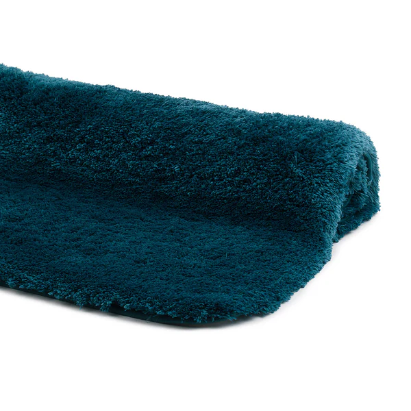 Badteppich Deluxe Typ A - Polyester - Petrol - 70 x 120 cm - Image 2