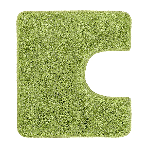 Badteppich Seattle - Polyester - Apfelgrün - 55 x 50 cm - Image 2