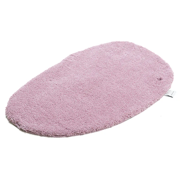 Badvorleger Cozy Bath Uni Oval - Polyester - Rosa - Rosa - Image 3