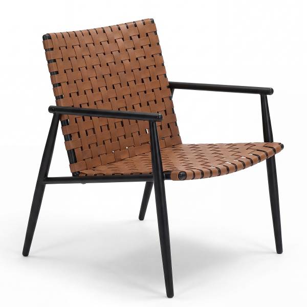 Balkonset Jarda 3-teilig - Stahl / Polyrattan - Schwarz / Braun - Image 9