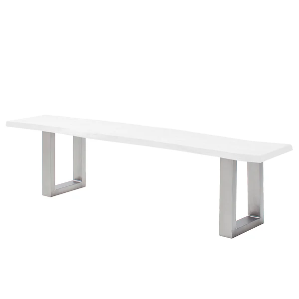 Bankgestell KAPRA - Eisen - Silber - U-Form - Image 2