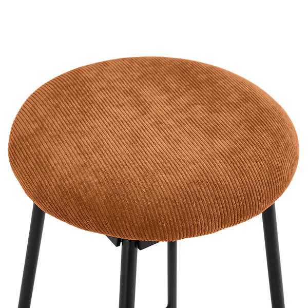 Barhocker Pirmil - Cordstoff Lyana: Rost - Image 10