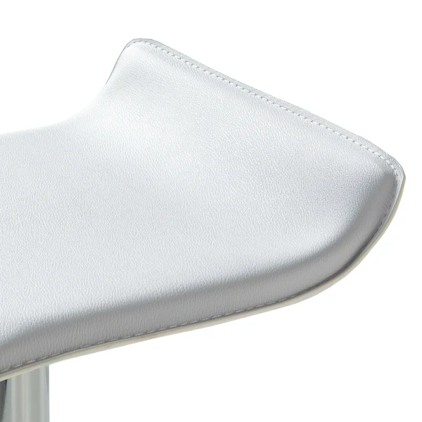 Barhocker Soraia (2er-Set) - Kunstleder - Weiß / Chrom - Image 8