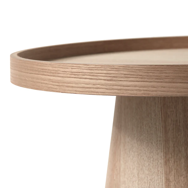 Beistelltisch Culai - Pinie teilmassiv - Durchmesser: 45 cm - Image 4