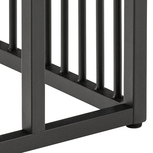 Beistelltisch Mephisto rechteckig - Marmor Schwarz Dekor / Schwarz - Image 7