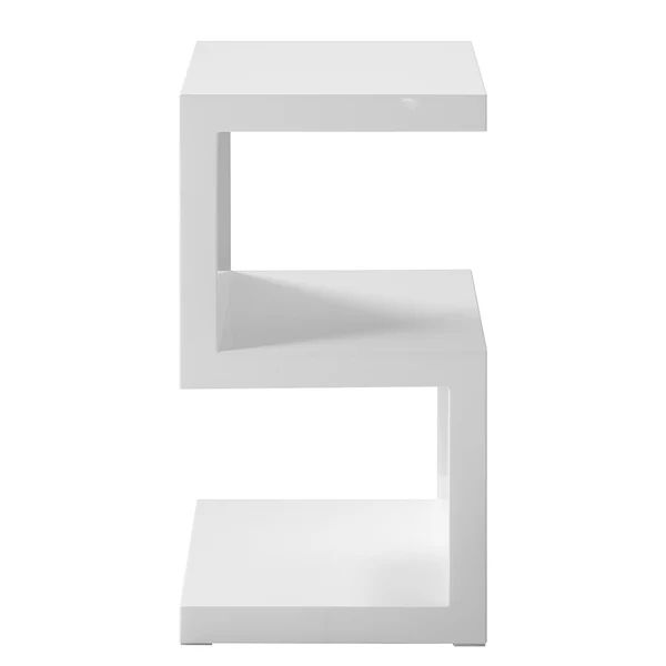 Beistelltisch Snake - Hochglanz Weiß - Image 4