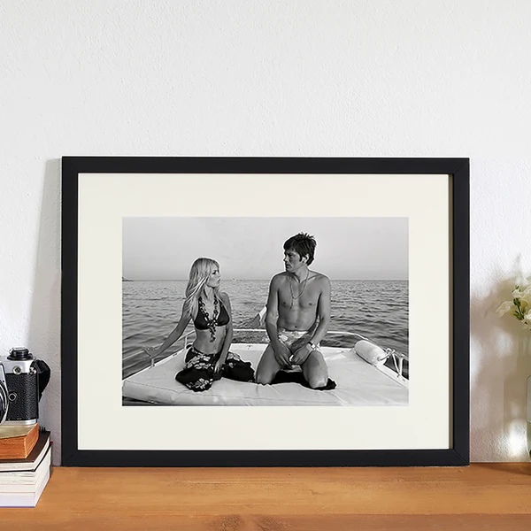Bild Brigitte on Board - Buche massiv / Plexiglas - 42 x 32 cm - Image 2