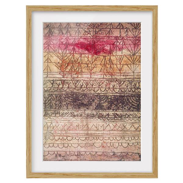 Bild Jungwaldtafel IV - Eiche teilmassiv - Eiche - 50 x 70 cm