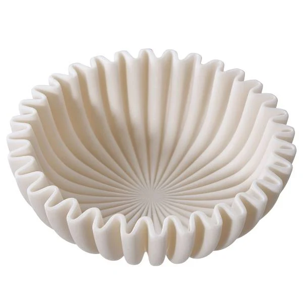 Bowl Pakkl - Beige - Polyresin - 20 x 7 x 20 cm - Image 8