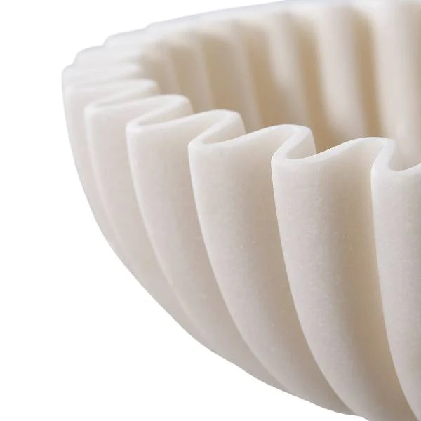 Bowl Pakkl - Beige - Polyresin - 20 x 7 x 20 cm - Image 9