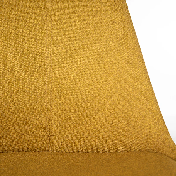 Bürostuhl ALEDAS - Webstoff Cors: Currygelb - Chrom glänzend - Image 9