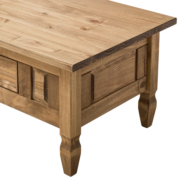 Couchtisch Finca Rustica - Kiefer massiv - Kiefer Natur - Image 16