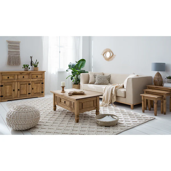 Couchtisch Finca Rustica - Kiefer massiv - Kiefer Natur - Image 2