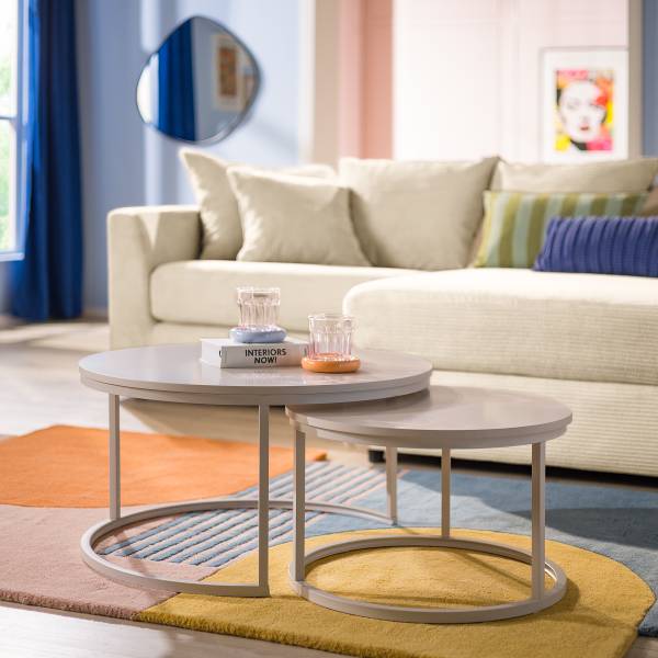 Couchtisch Hickry 2er-Set - Kaschmir - Image 3