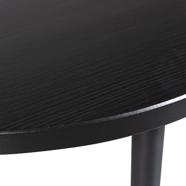 Couchtisch Kontha - Pinie Schwarz - Durchmesser: 60 cm - Image 4