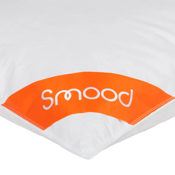 Daunenbett-Set Smood cozy (2-teilig) - Daunen / Federn - Weiß - 135 x 200 cm + Kissen 80 x 80 cm - Image 6