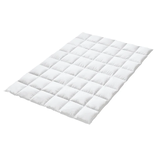 Daunenbettdecke Prinzessin 800 Medium - Baumwolle / Gänsedaune - Weiß - 140 x 200 cm - Image 2