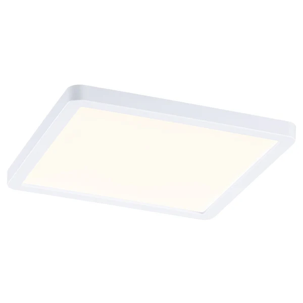 Deckenleuchte Areo - Kunststoff - Weiß - 1-flammig - 18 x 2.6 cm - Warmweiß