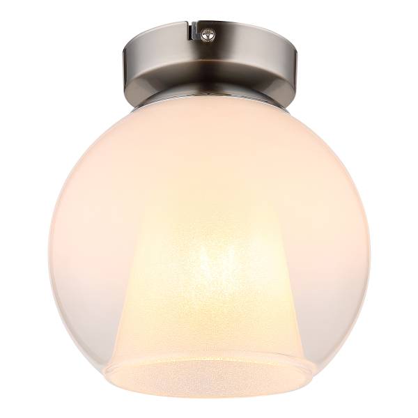 Deckenleuchte Barry Typ D - Opalglas / Eisen - 1-flammig - Image 3