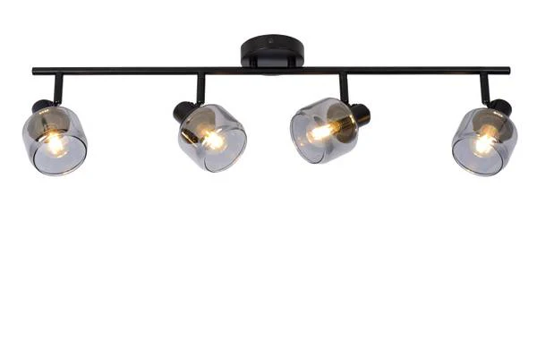Deckenleuchte Bjorn Typ C - Eisen / Glas - Schwarz - Image 6