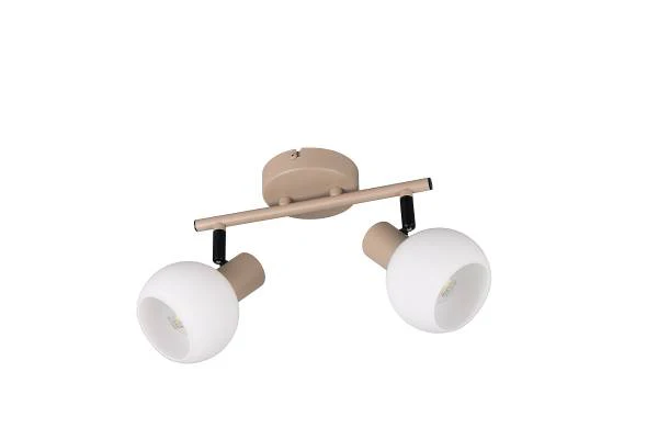 Deckenleuchte Boba - Opalglas / Eisen - Flammenanzahl: 2 - Image 4