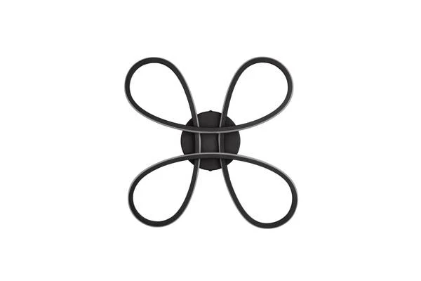 Deckenleuchte Fly Typ A - Eisen - Schwarz - Schwarz - Image 6