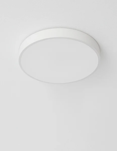 Deckenleuchte Hadon - Aluminium - 1-flammig - Weiß - Image 5