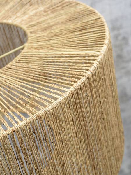 Deckenleuchte Iguazu Typ A - Beige - Jute - 50 x 22 x 50 cm - Image 6