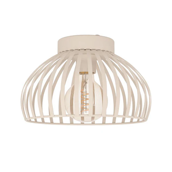 Deckenleuchte Mogano - Stahl - 1-flammig - Durchmesser: 28 cm