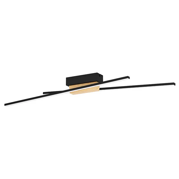 Deckenleuchte Panagria - Stahl / Polycarbonat - 2-flammig